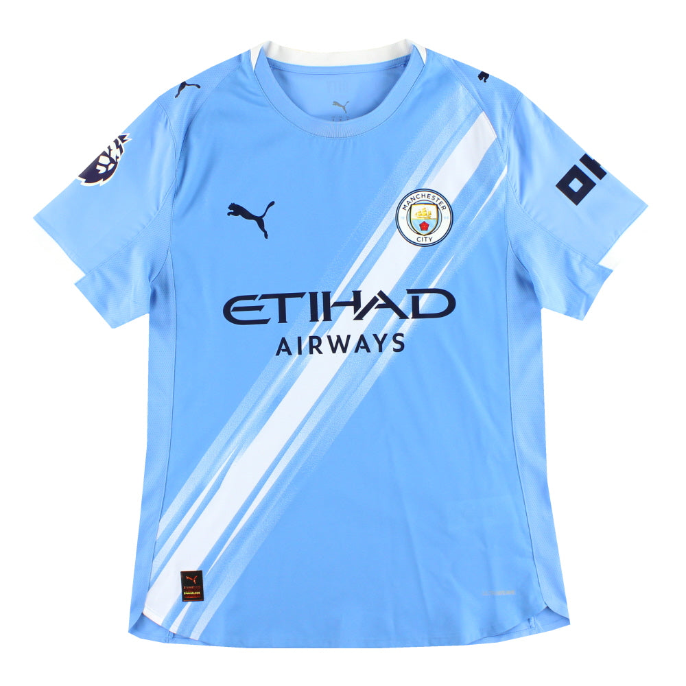 2025-26 Manchester City Puma Authentic Home Shirt *As New* M