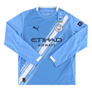2025-26 Manchester City Puma Home Shirt L/S *w/tags* XL