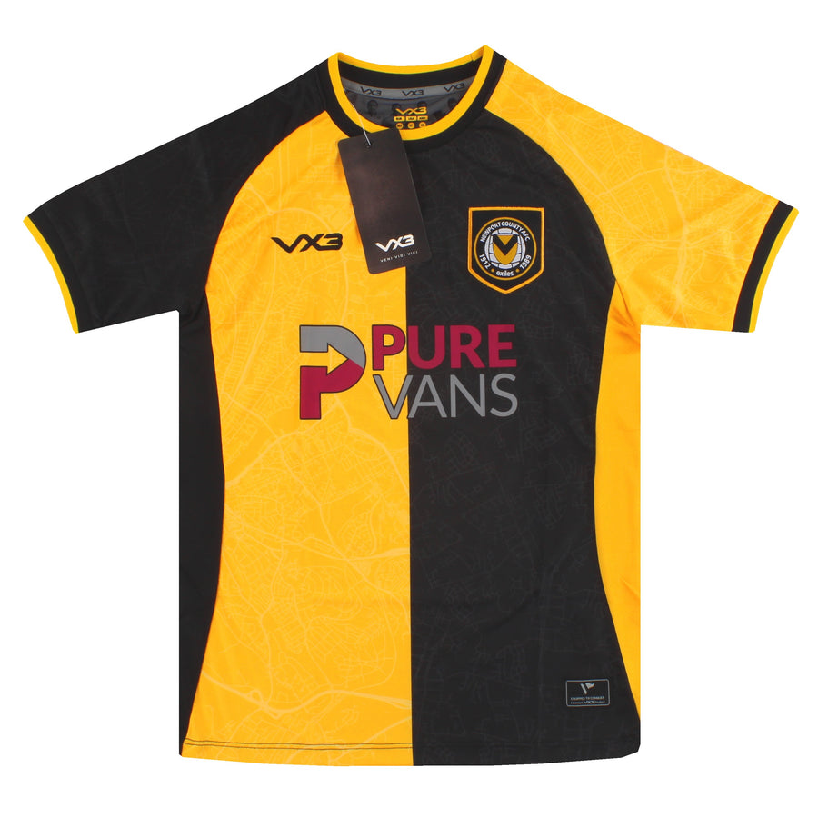 Camiseta de local del Newport County 2025-26 *A ESTRENAR EN SU CAJA* Talla XL Juvenil