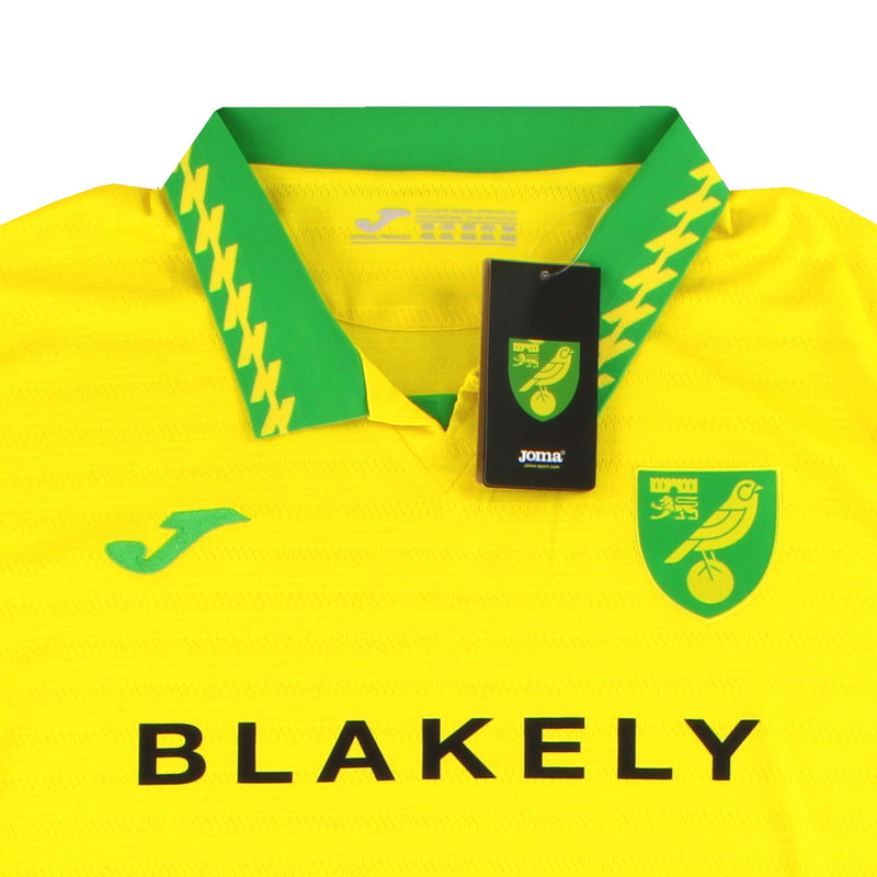 2025-26 Norwich City Joma Home Shirt *BNIB* XXXXL