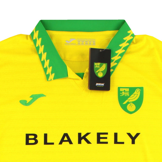 2025-26 Norwich City Joma Home Shirt *BNIB* XXXXXL