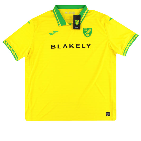 2025-26 Camiseta Joma Local Norwich City *A Estrenar en Caja* XXXXXL