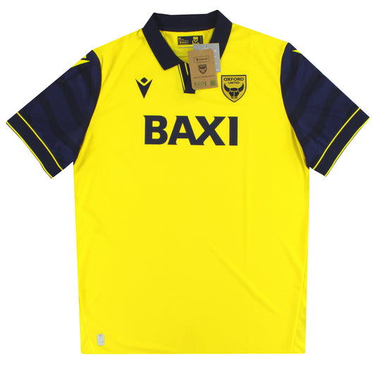 2025-26 Oxford United Macron Home Shirt *BNIB* XXXL