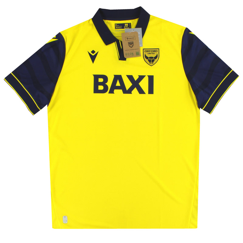 2025-26 Oxford United Macron Home Shirt *BNIB* XXXL