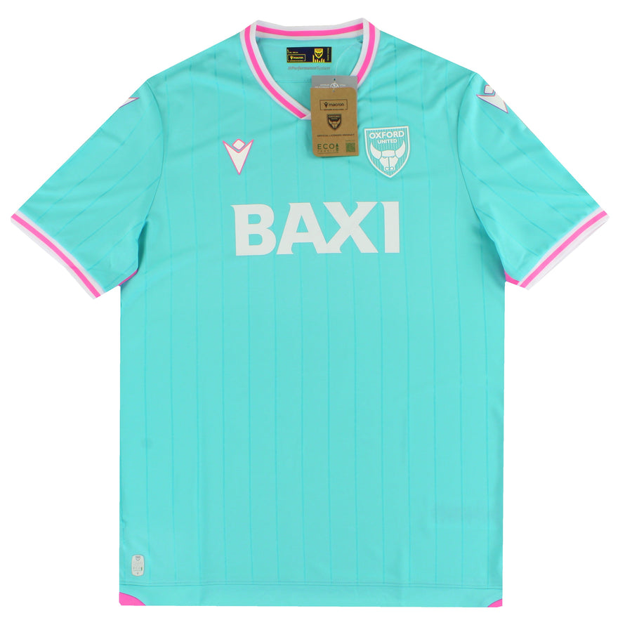 2025-26 Camiseta Macron Alternativa Oxford United *Nueva con etiquetas* XXL