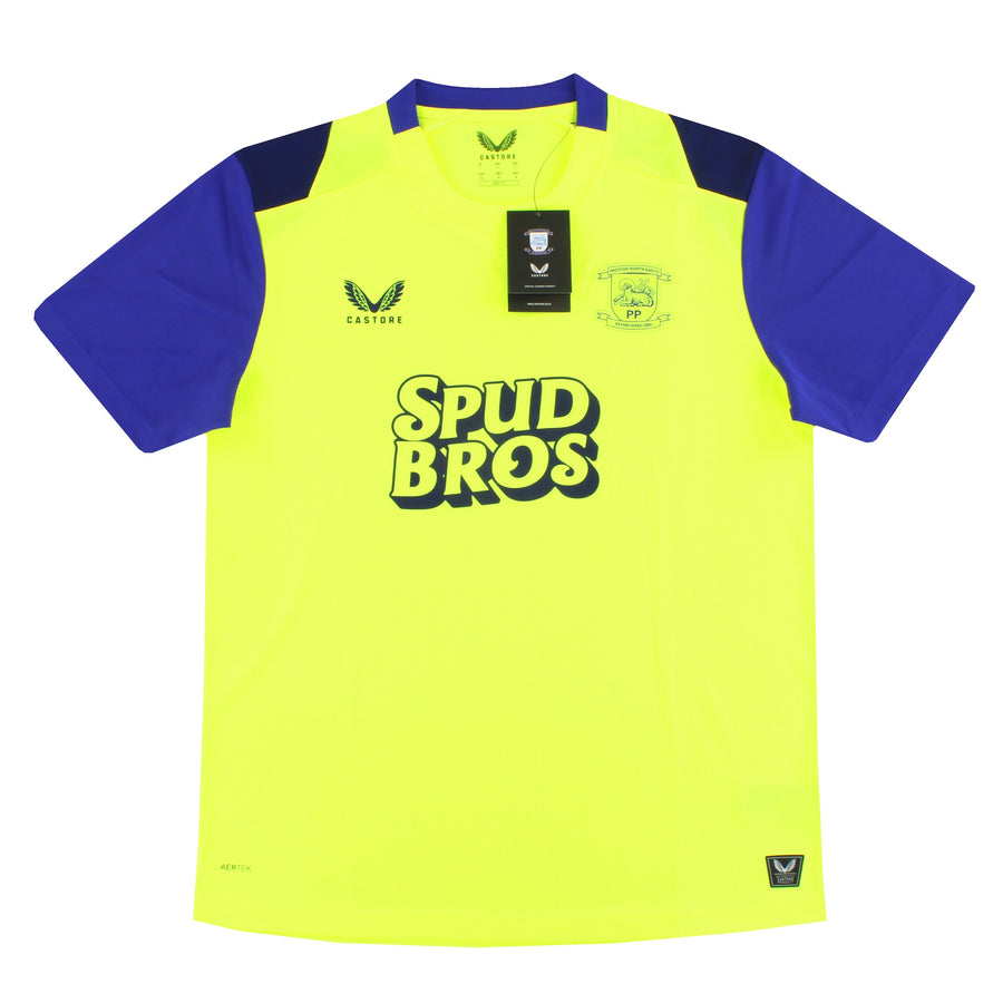 2025-26 Preston North End Camiseta Alternativa Castore *NUEVA EN CAJA* M