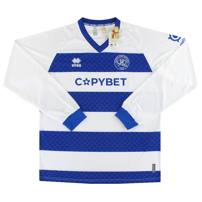 2025-26 QPR Errea Home Shirt L/S *w/tags* XXXL