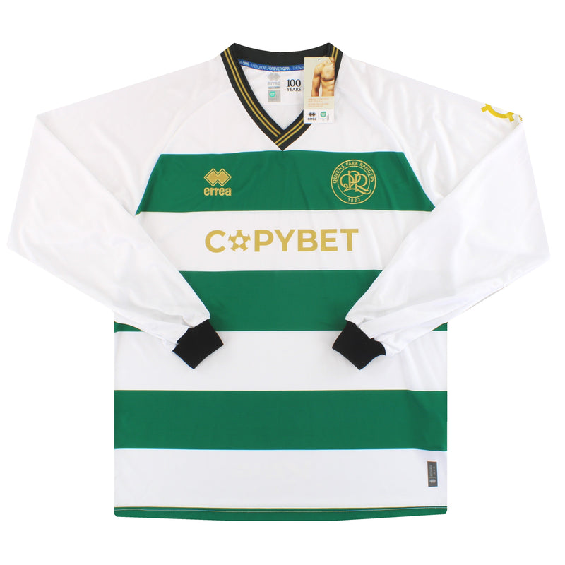 2025-26 QPR Errea Third Shirt L/S *w/tags* XXXXL