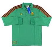 2025-26 Roma adidas Originals Terrace Icons Long Sleeve Polo Shirt *BNIB* M