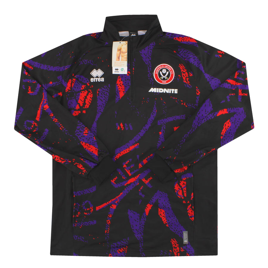 2025-26 Sheffield United Errea Sudadera Pre-Partido 1/4 Cremallera *con etiquetas* XL
