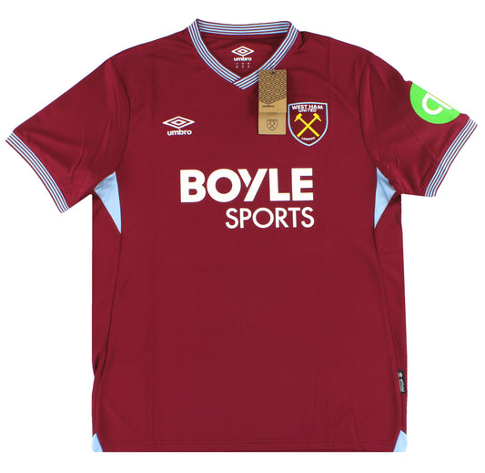 2025-26 West Ham Umbro Home Shirt *BNIB* XL