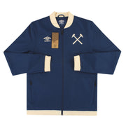 Chaqueta con cremallera de entrenamiento Umbro del West Ham 2025-26 *con etiquetas* Talla S