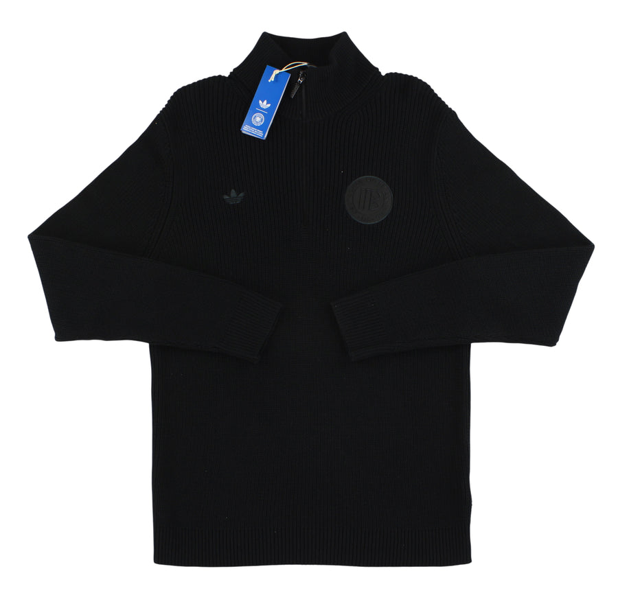 2025-26 Germany adidas 125th Anniversary 1/4 Zip Knit Top *w/tags* M