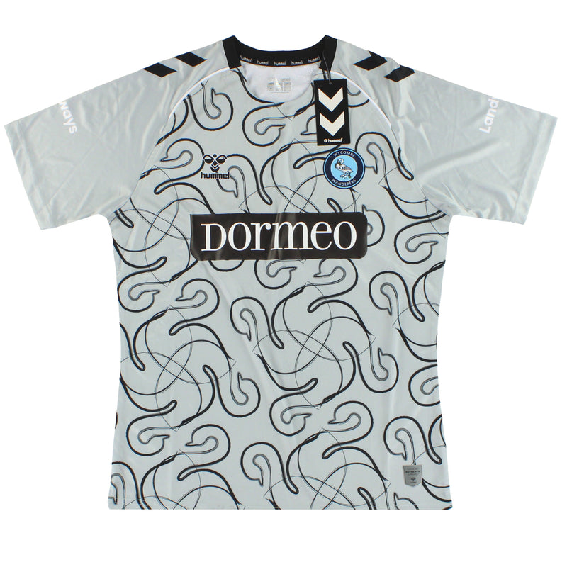 2025-26 Wycombe Wanderers Hummel Training Goalkeeper Shirt *BNIB* M