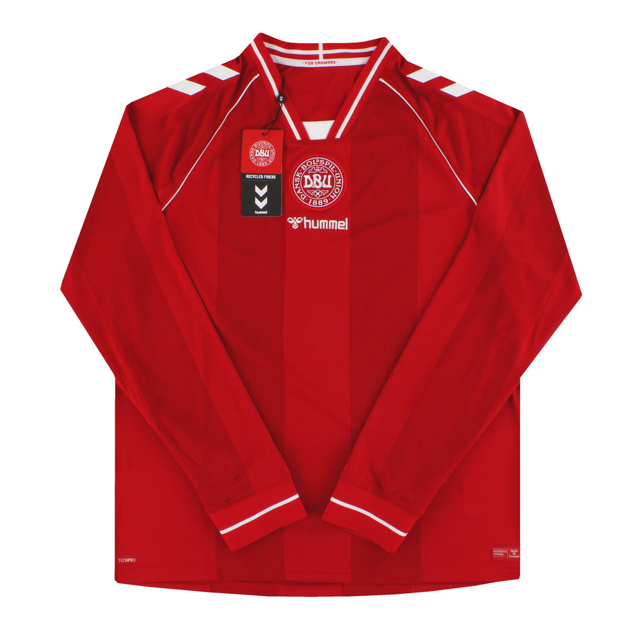 Camiseta Hummel Dinamarca Local Manga Larga 2026-27 *NUEVA CON ETIQUETAS* XL