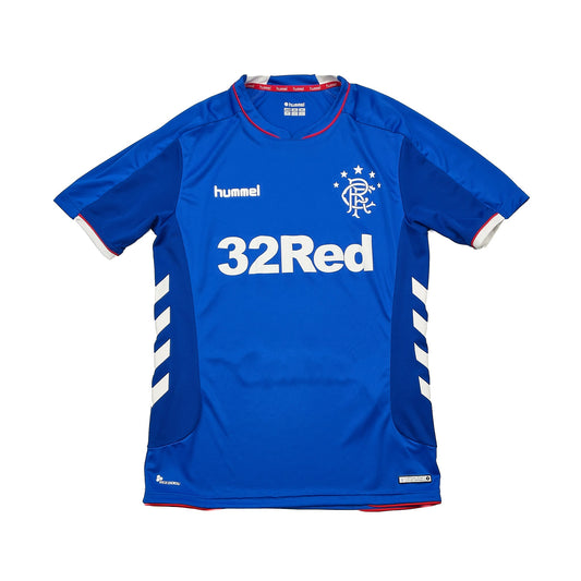 2018/19 RANGERS HOME SHIRT (M) HUMMEL