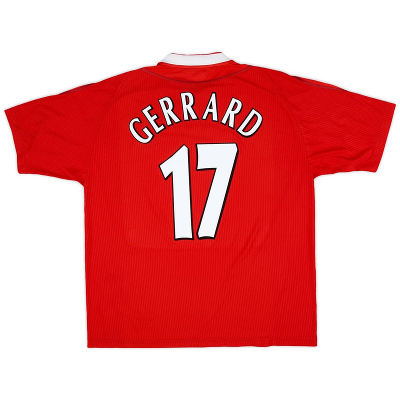 Liverpool 2002-04 Home Shirt Gerrard 17 S