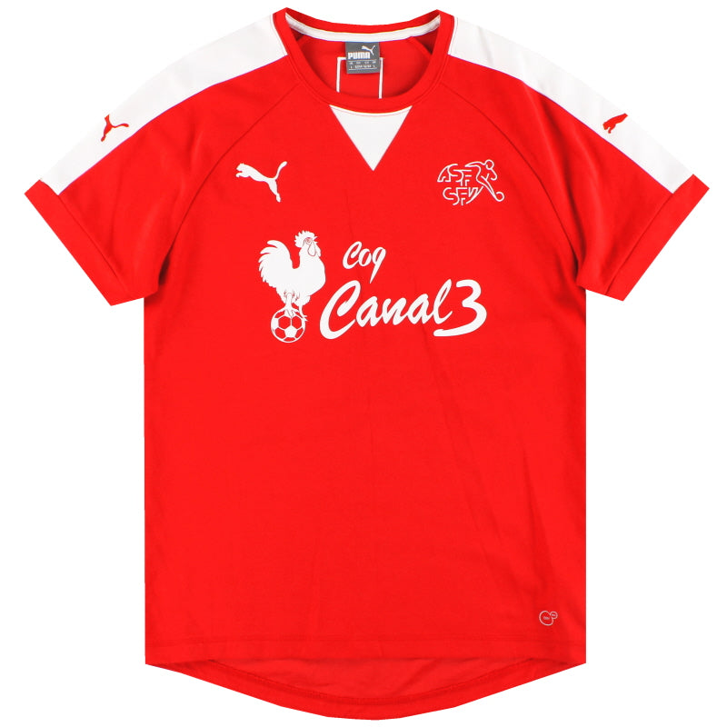 Camiseta de Viaje Puma de Suiza 2010-11 L