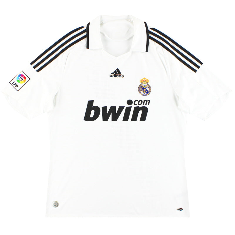 Camiseta de casa adidas del Real Madrid 2008-09 XXL