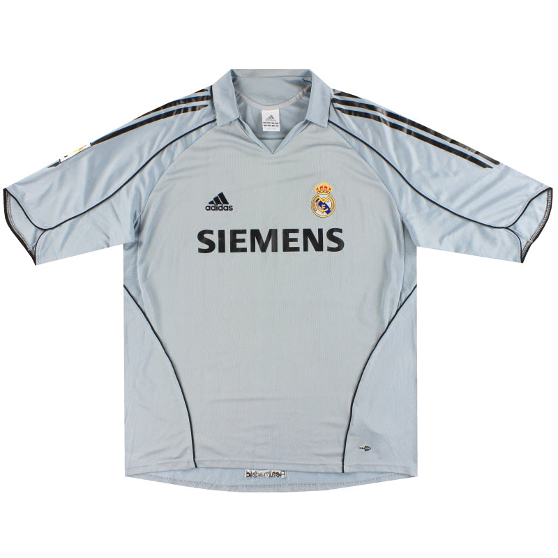 2005-06 Camiseta adidas Real Madrid Tercera Equipación *Impecable* XXL