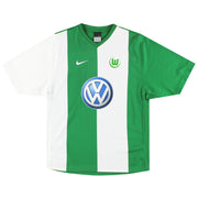 2006-07 Wolfsburg Nike Home Shirt M - Classic Football Kit