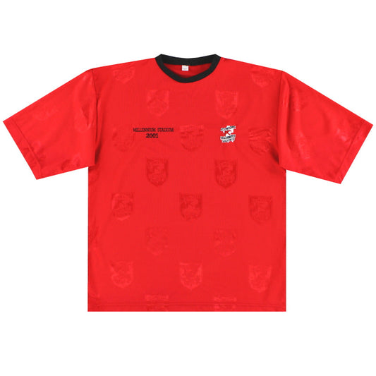 2001 Walsall 'Millennium Stadium' Fan Shirt L.Boys