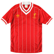 1982-85 Liverpool Umbro Home Shirt S - Classic Football Kit