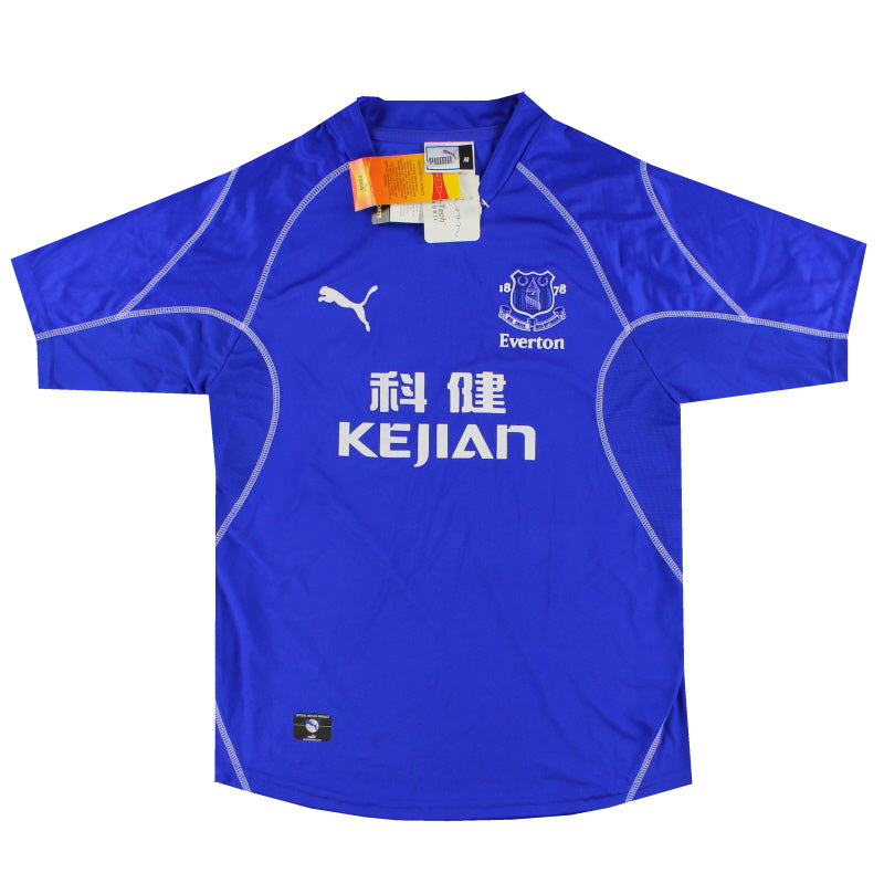 Camiseta de local Puma del Everton 2002-03 *BNIB* M