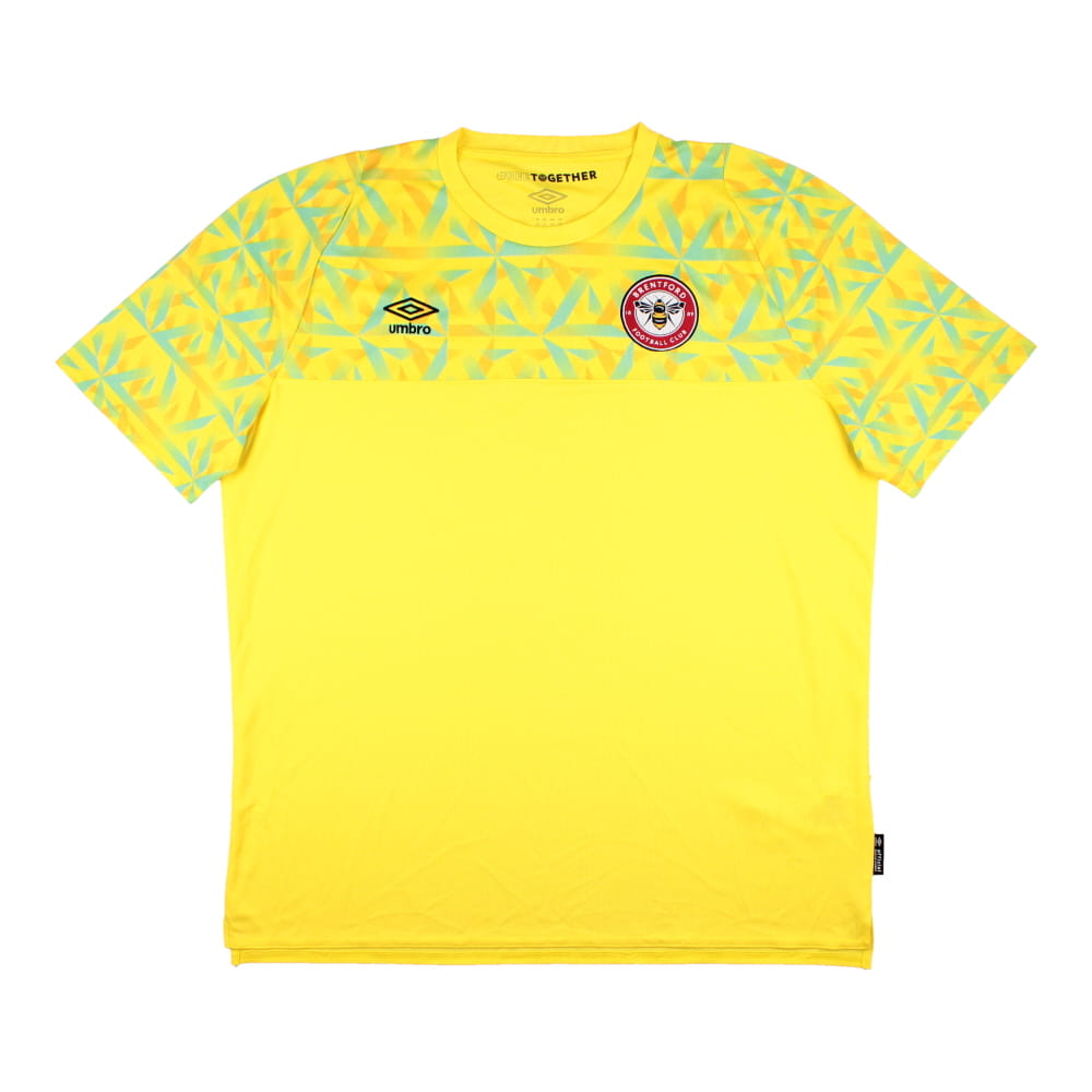 Brentford 2022-23 Goalkeeper Home Shirt (XXL) (Excellent)_0