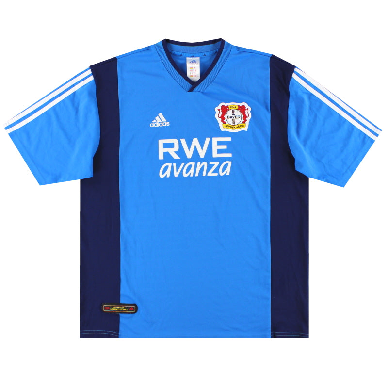 Camiseta Adidas de Visitante del Bayer Leverkusen 2002-03 XXL