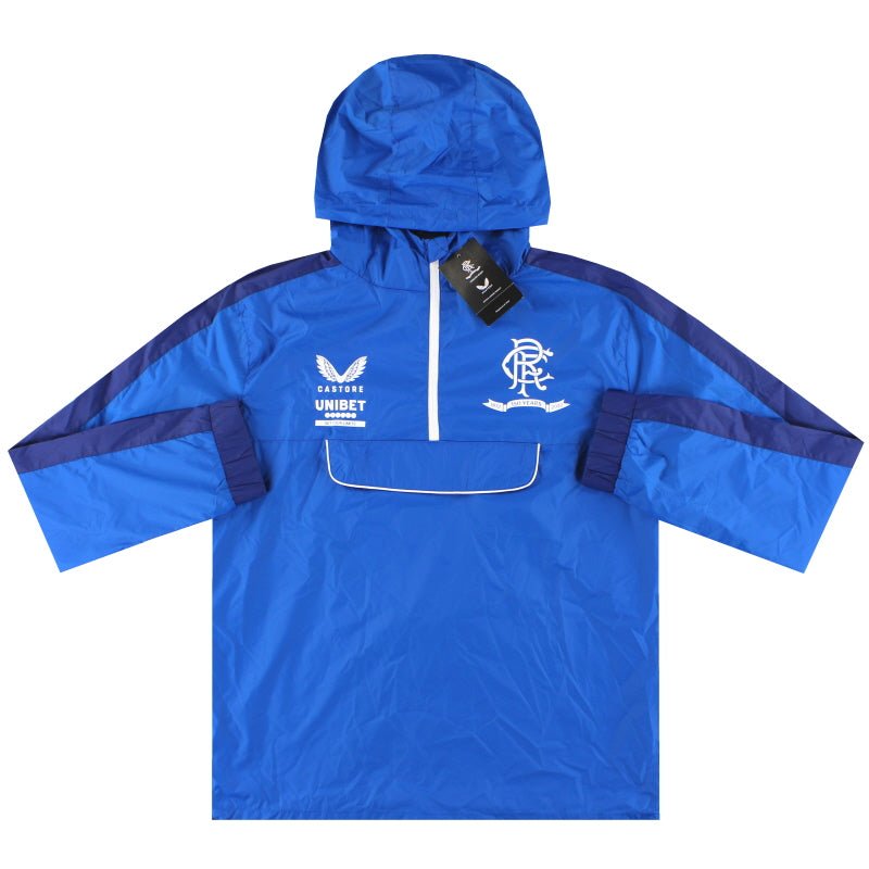 Chaqueta Anorak Castore '150 Años' del Rangers 2021-22 *NUEVO CON ETIQUETAS* Talla S