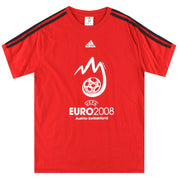 2008 UEFA Euro camiseta gráfica adidas XL