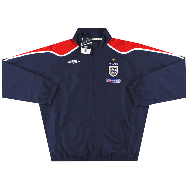 Chaqueta de chándal Umbro de Inglaterra 2007-09 *con etiquetas* XXL
