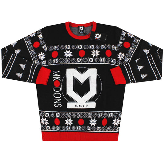2022-23 MK Dons Castore Christmas Jumper *BNIB* M