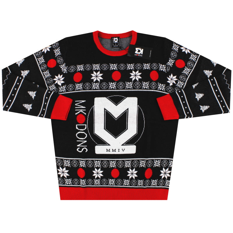 Sudadera navideña Castore MK Dons 2022-23 *NIB* M