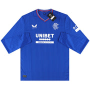 Camiseta de local Castore Rangers 2023-24 M/L *Nueva en bolsa*
