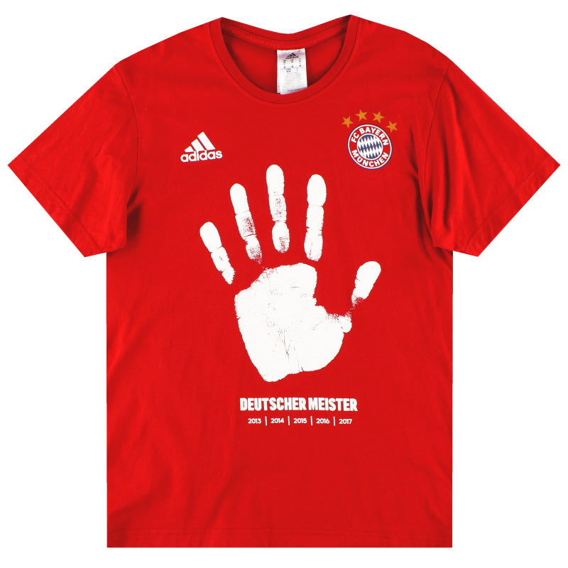 2014-15 Bayern Múnich camiseta gráfica adidas M