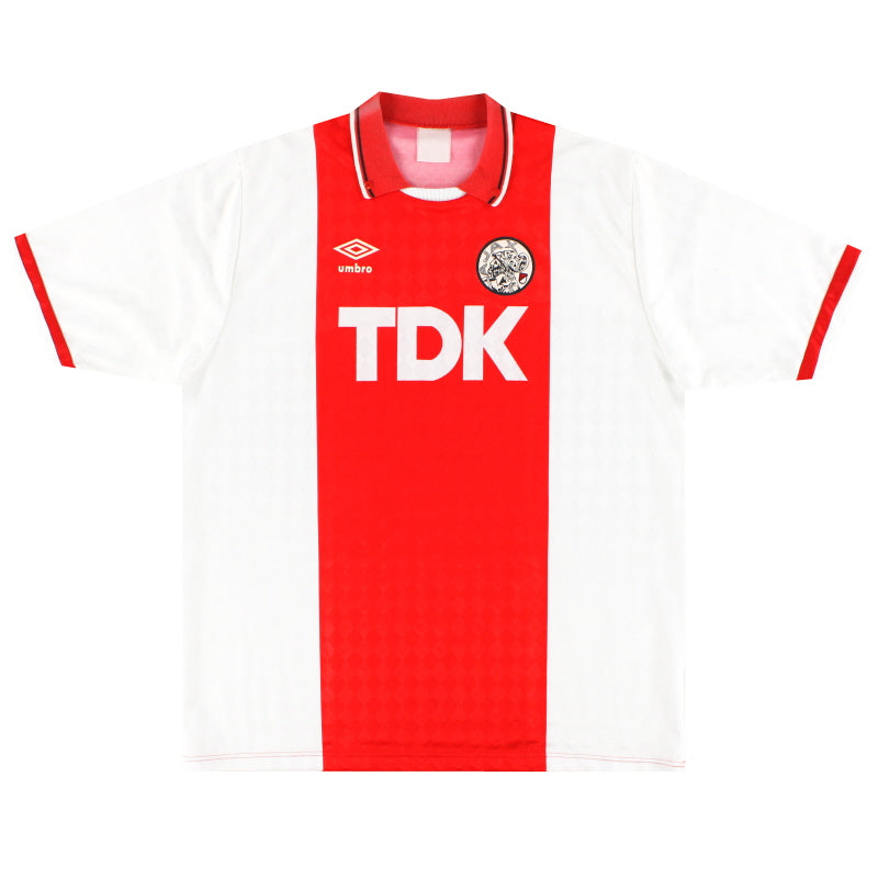 Camiseta local Umbro del Ajax 1989-91 XL