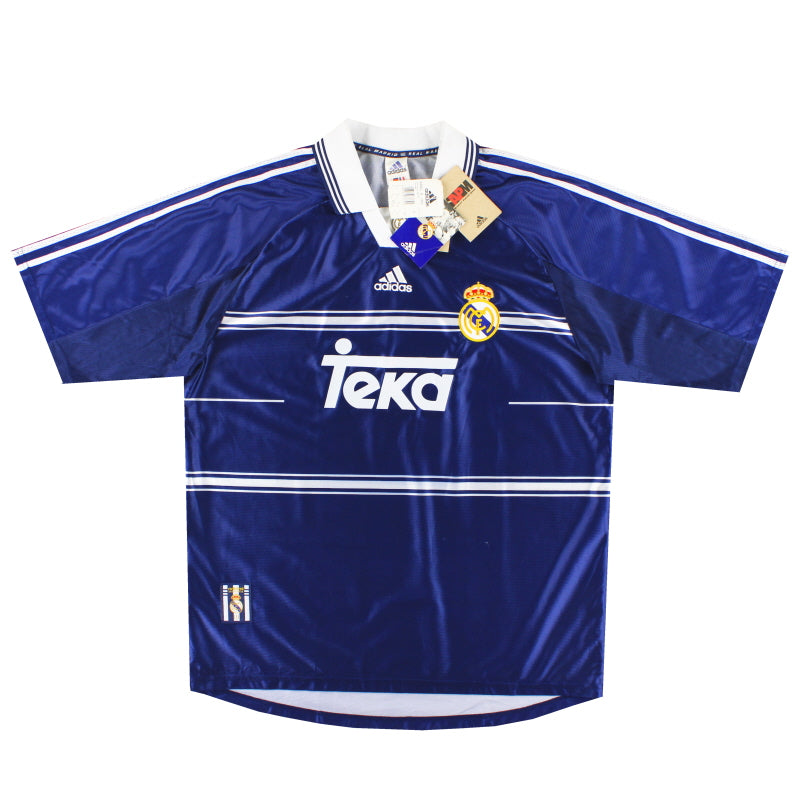 1998-99 Real Madrid adidas Away Shirt *w/tags* XL
