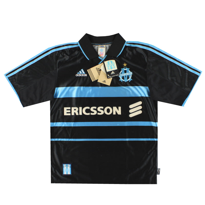 1999-00 Marsella adidas Tercera Camiseta *con etiquetas* S