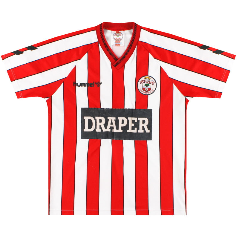 1989-91 Camiseta local Hummel del Southampton Talla L