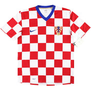 Camiseta de la primera equipación de Croacia Nike 2008-09 *con etiquetas* Talla L