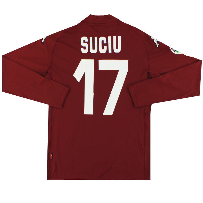 Camiseta de partido local del Torino Kappa 2008-09, Suciu #17 *Impecable* L