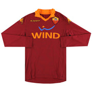 Camiseta de local de partido de la Roma Kappa 2012-13, *impecable*, manga larga #2
