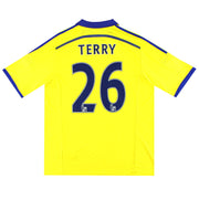 Camiseta de visitante del Chelsea 2014-15 adidas Terry #26 *con etiquetas* XL