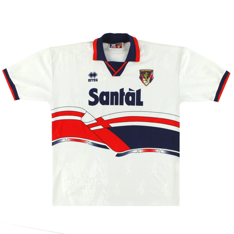 1996-97 Genoa Errea Camiseta Visitante XL