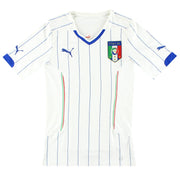 Camiseta suplente auténtica Puma Italia 2014-15 L