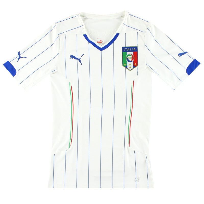 Camiseta suplente auténtica Puma Italia 2014-15 L