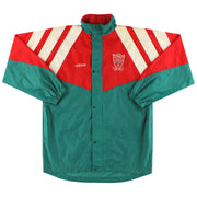 1992-93 Liverpool adidas Centenary Rain Jacket L - Classic Football Kit