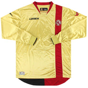 Camiseta Legea Tercera Equipación Livorno 2010-11 Manga Larga XL